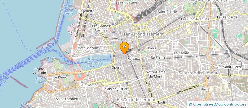 localisation de l'entreprise SCI FORTUNEE  MARSEILLE