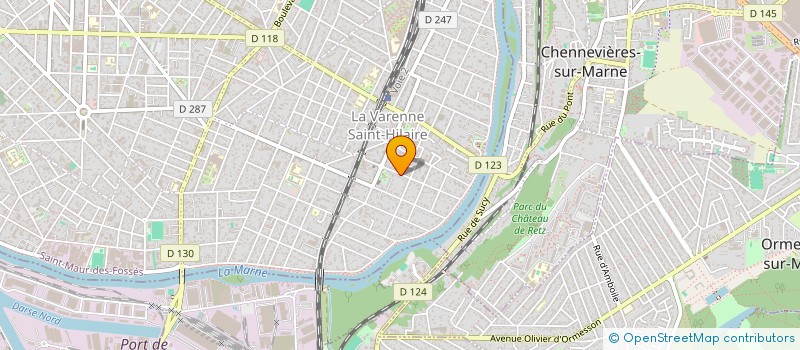 localisation de l'entreprise SCI FORTUNET 2 à SAINT-MAUR-DES-FOSSES