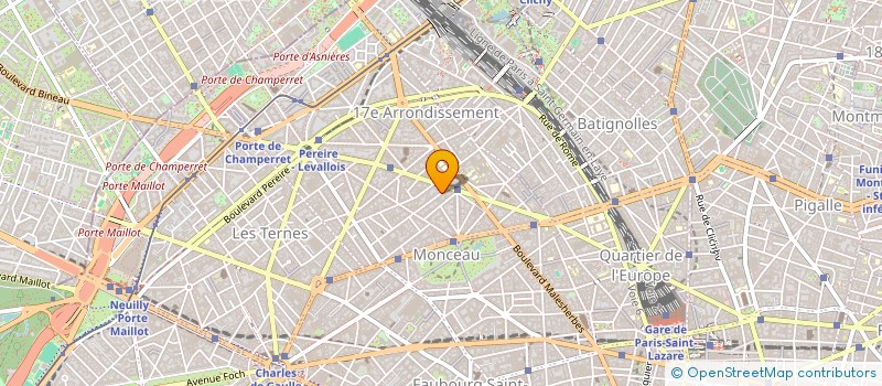 localisation de l'entreprise SCI FORTUNY  PARIS