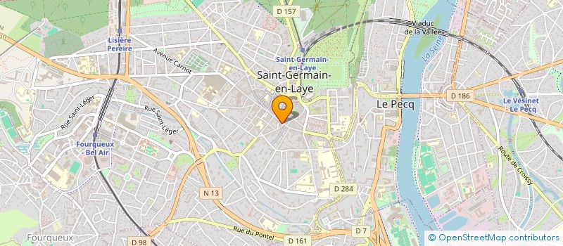 localisation de l'entreprise SCI FORTUNY I  SAINT-GERMAIN-EN-LAYE