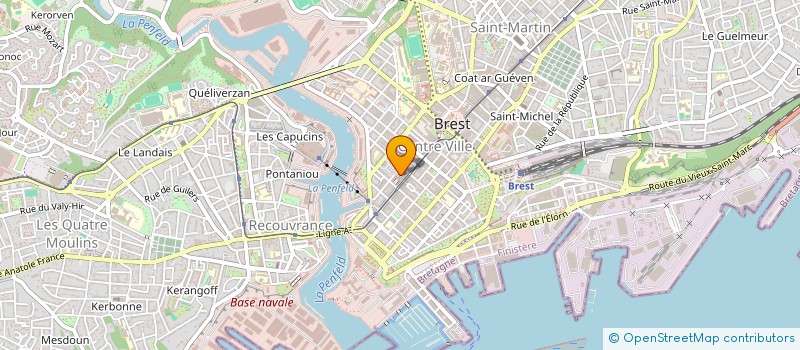 localisation de l'entreprise SCI FORUM  BREST