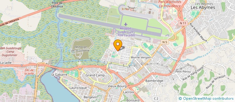 localisation de l'entreprise SCI FORUM DE GRAND CAMP à LES ABYMES
