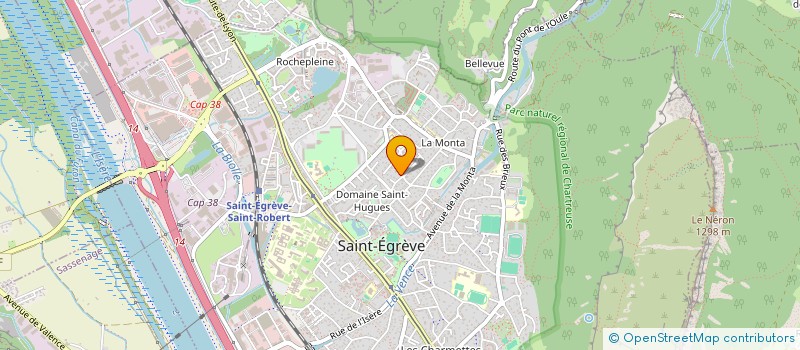 localisation de l'entreprise SCI FORUM PATRIMOINE  SAINT-EGREVE