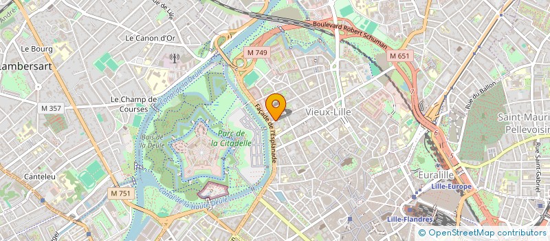 localisation de l'entreprise SCI FORZY  LILLE