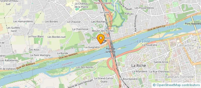 localisation de l'entreprise SCI FOSCHA à FONDETTES