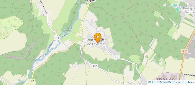 localisation de l'entreprise SCI FOSSATI  SAINT-SULPICE-DE-FAVIERES