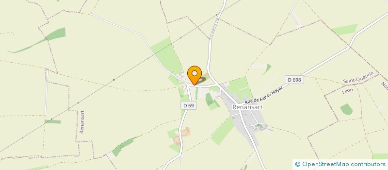 localisation de l'entreprise SCI FOSSE A VITELOT  RENANSART