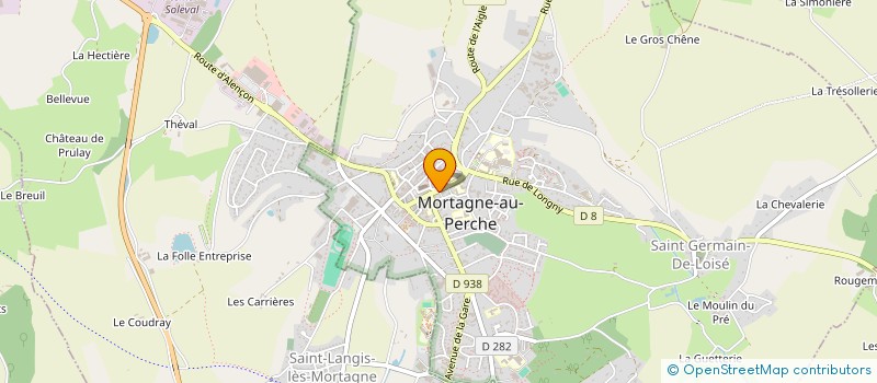 localisation de l'entreprise SCI FOSSE FAMILY à MORTAGNE-AU-PERCHE