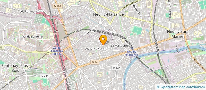 localisation de l'entreprise SCI FOSSE MOREAU à LE PERREUX-SUR-MARNE
