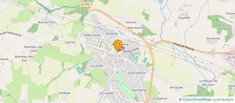 localisation de l'entreprise SCI FOSSEPREZ CASSIN  PLESCOP