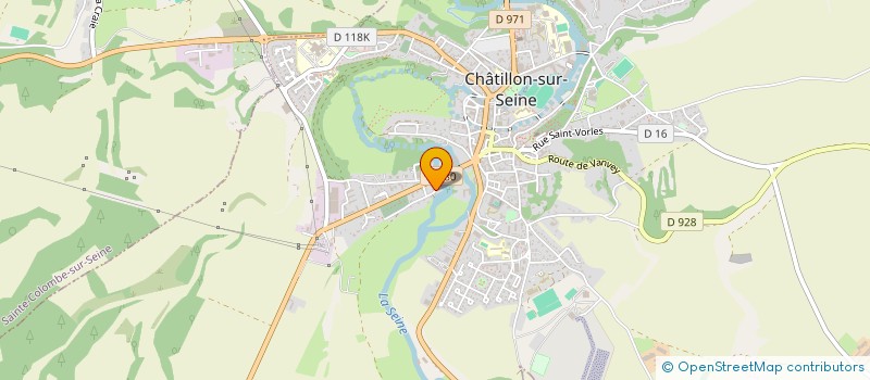 localisation de l'entreprise SCI FOTCHUONT  CHATILLON-SUR-SEINE