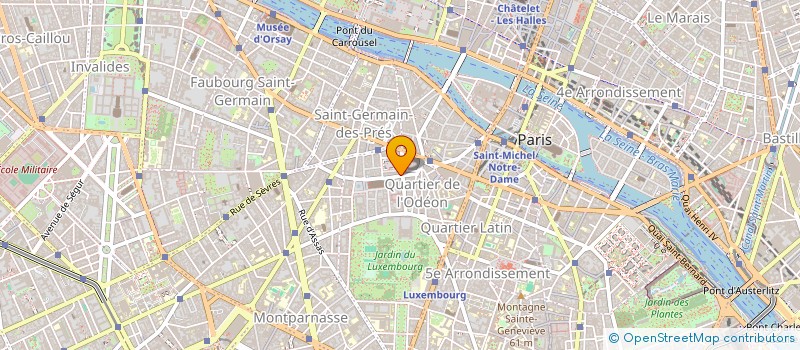 localisation de l'entreprise SCI FOUACHE  PARIS