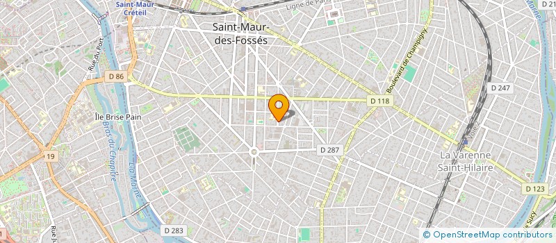 localisation de l'entreprise SCI FOUAD à SAINT-MAUR-DES-FOSSES