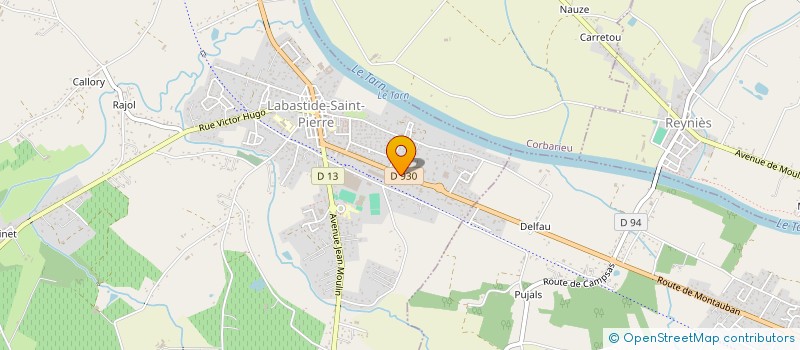 localisation de l'entreprise SCI FOUCARD  LABASTIDE-SAINT-PIERRE