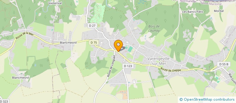 localisation de l'entreprise SCI FOUCART à VARENGEVILLE-SUR-MER