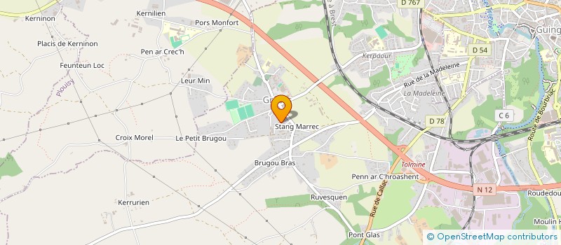 localisation de l'entreprise SCI FOUCH  GRACES