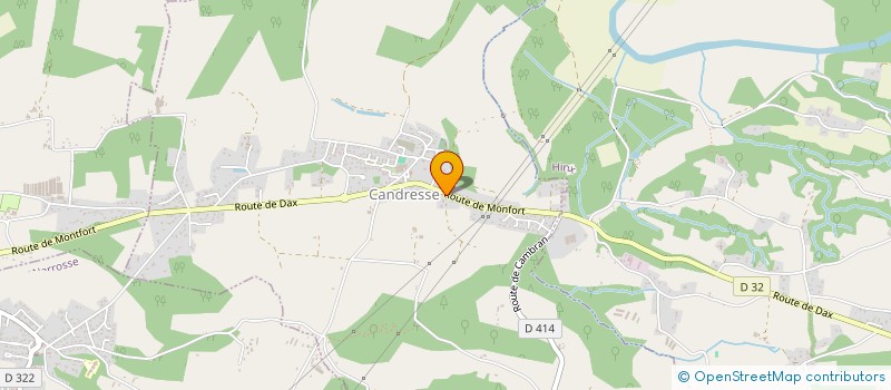 localisation de l'entreprise SCI FOUCHER  CANDRESSE