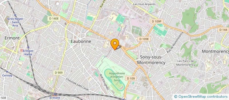 localisation de l'entreprise SCI FOUCHET à SOISY-SOUS-MONTMORENCY