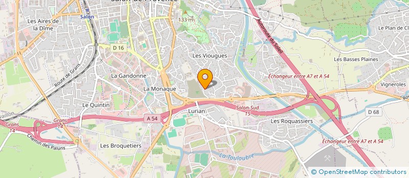 localisation de l'entreprise SCI FOUENANTLM  SALON-DE-PROVENCE