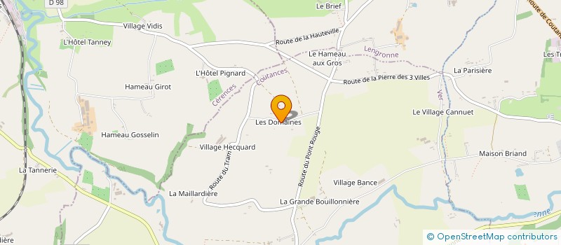 localisation de l'entreprise SCI FOUGERAY LECONTE  GAVRAY-SUR-SIENNE