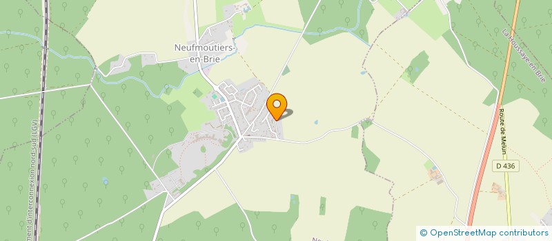 localisation de l'entreprise SCI FOUGERES  NEUFMOUTIERS-EN-BRIE