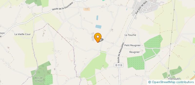 localisation de l'entreprise SCI FOUIEVAFOUI  LOIRE-AUTHION