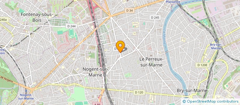 localisation de l'entreprise SCI FOUILHADOU  LE PERREUX-SUR-MARNE