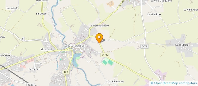 localisation de l'entreprise SCI FOUILLEUL LECOSTEY à PLELO