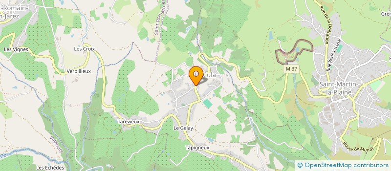 localisation de l'entreprise SCI FOULATRAEN  GENILAC