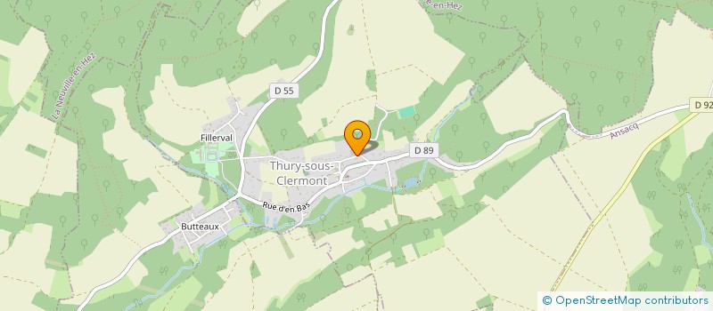 localisation de l'entreprise SCI FOULLOY  ANSACQ