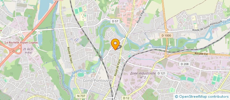 localisation de l'entreprise SCI FOULPOUGNE  GOND-PONTOUVRE