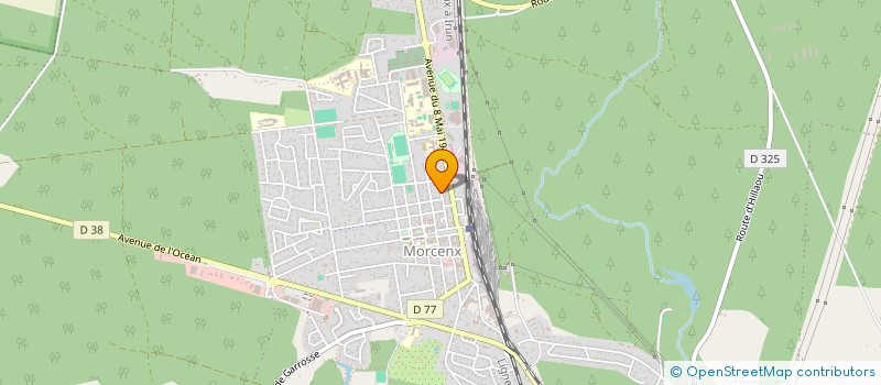 localisation de l'entreprise SCI FOULQUIER VINCENT  MORCENX-LA-NOUVELLE