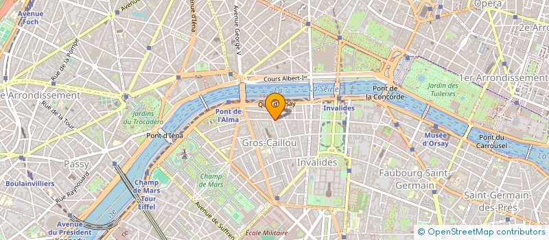 localisation de l'entreprise SCI FOUMA  PARIS