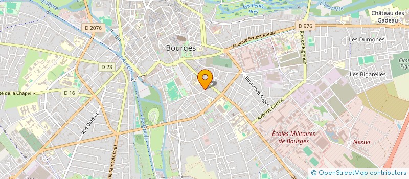 localisation de l'entreprise SCI FOUQUET  BOURGES