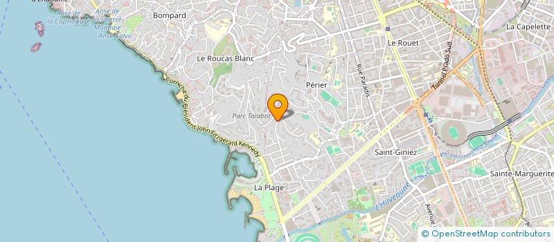 localisation de l'entreprise SCI FOUQUIERE TOURELLES 2 à MARSEILLE