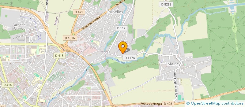 localisation de l'entreprise SCI FOUR A BANC  MAINCY