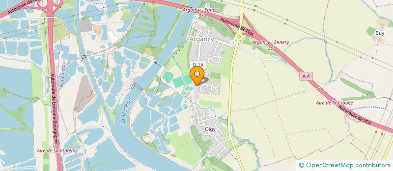 localisation de l'entreprise SCI FOUR DU CLOITRE  ARGANCY