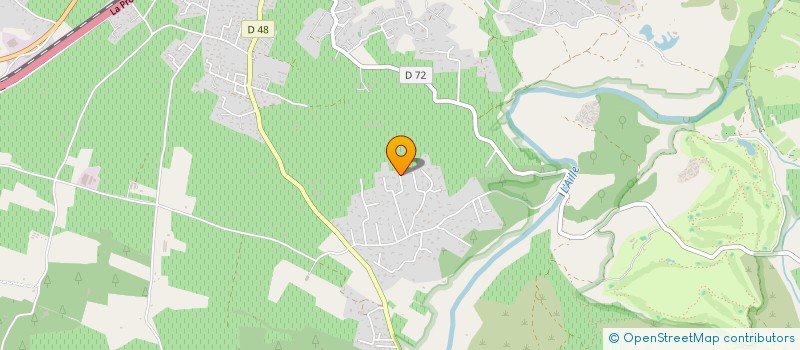 localisation de l'entreprise SCI FOUR T  VIDAUBAN