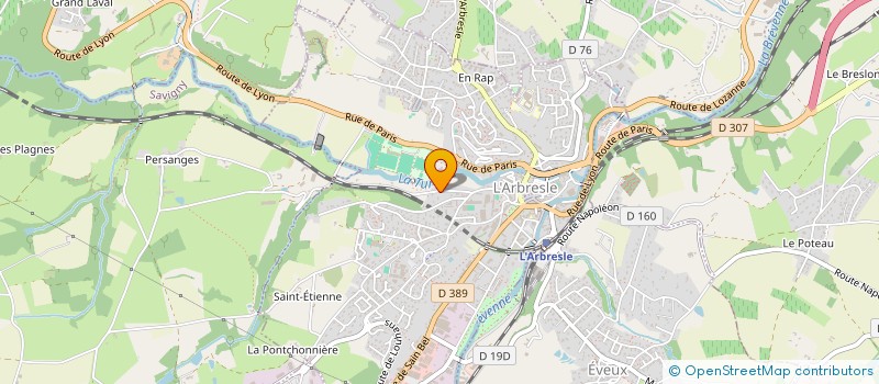 localisation de l'entreprise SCI FOURBOUL  BULLY