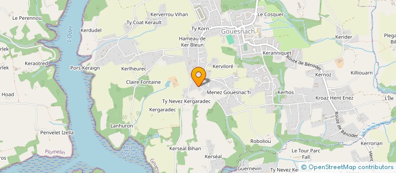 localisation de l'entreprise SCI FOURBY  GOUESNACH