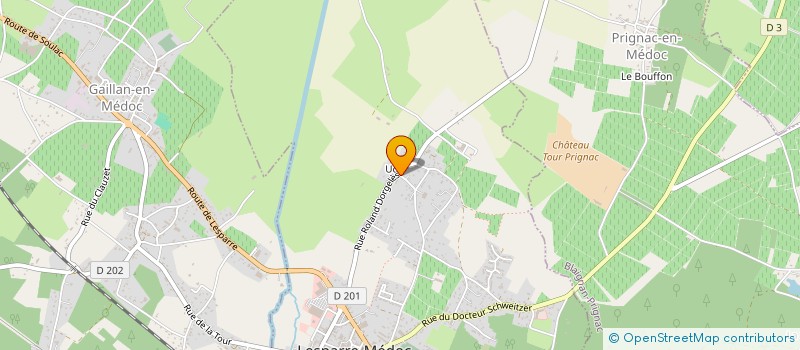 localisation de l'entreprise SCI FOURCADAL  LESPARRE-MEDOC