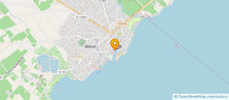 localisation de l'entreprise SCI FOURCADE à MEZE