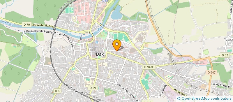 localisation de l'entreprise SCI FOURCADE ARRICAU à DAX