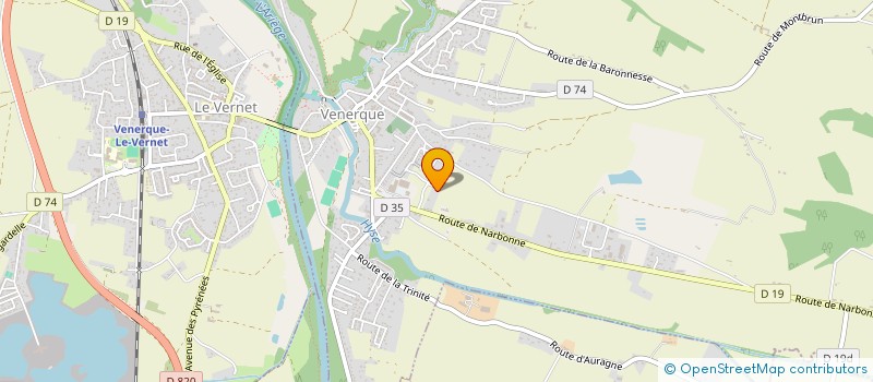 localisation de l'entreprise SCI FOURCADE GUILHEM à VENERQUE