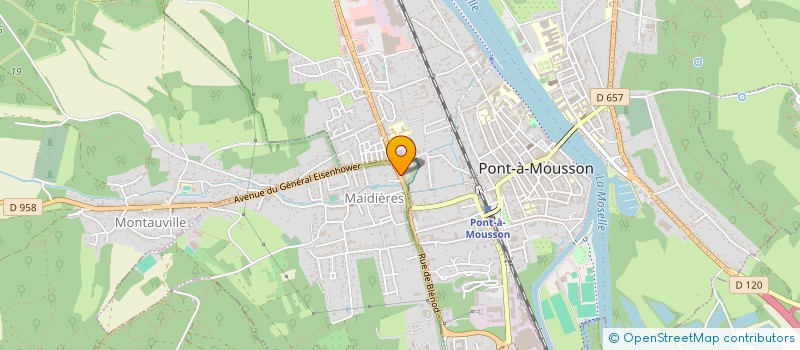 localisation de l'entreprise SCI FOURCADE -LG  MAIDIERES