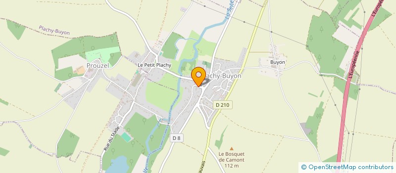 localisation de l'entreprise SCI FOURDEV  PLACHY-BUYON