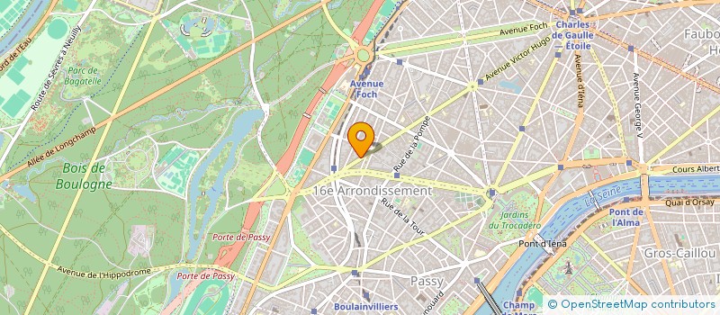 localisation de l'entreprise SCI FOURIER INVEST  PARIS