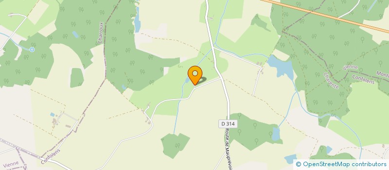 localisation de l'entreprise SCI FOURINIER  PLEUVILLE