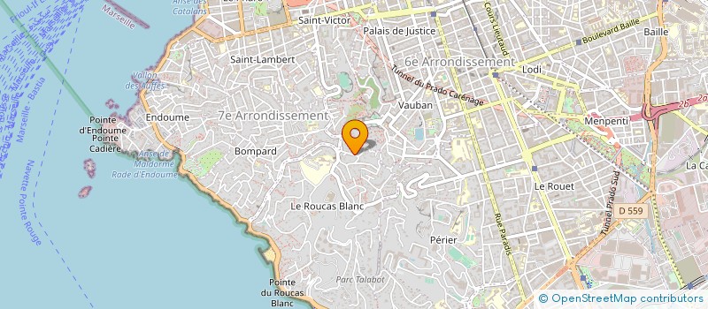 localisation de l'entreprise SCI FOURMIGUIER à MARSEILLE