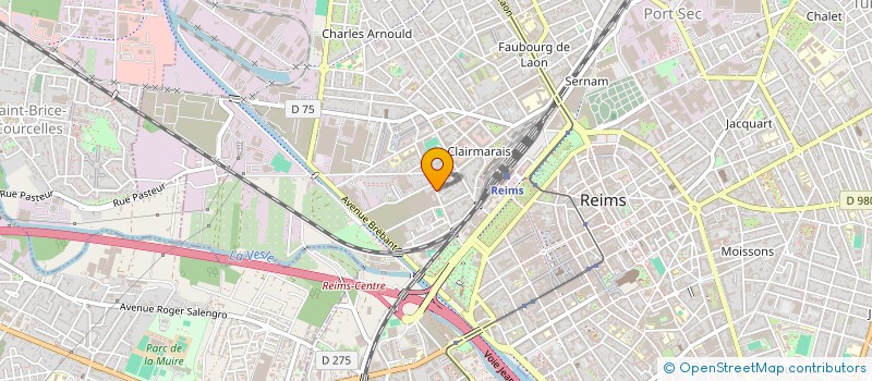 localisation de l'entreprise SCI FOURNAISE  REIMS